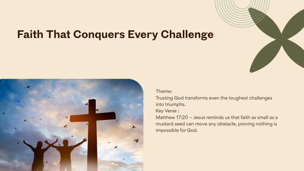 Faith That Conquers Every Challenge