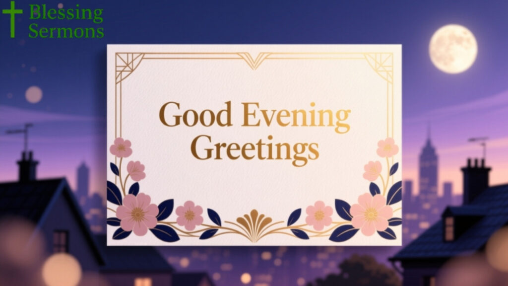 Good Evening Greetings