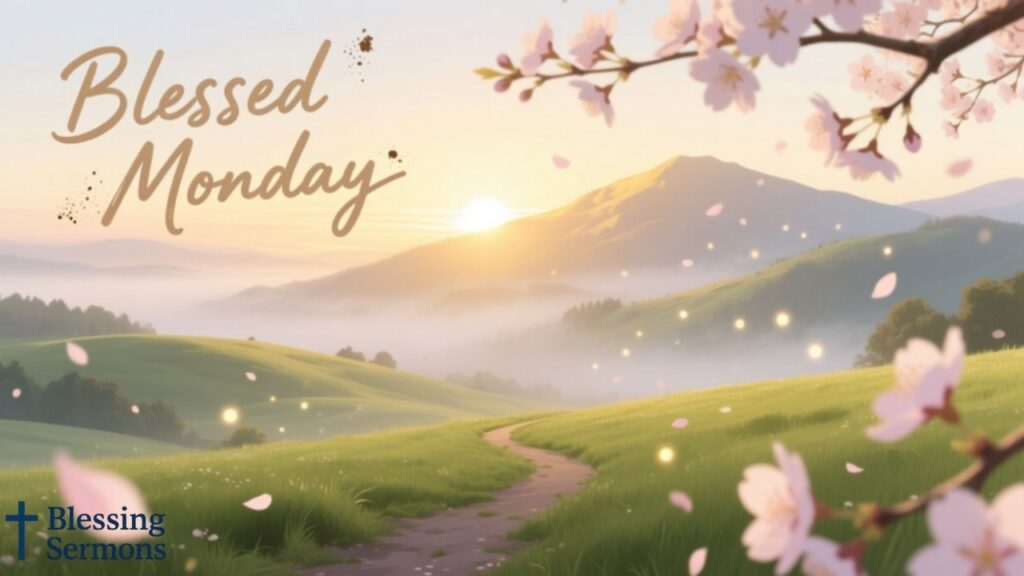 Inspirational Monday Blessings