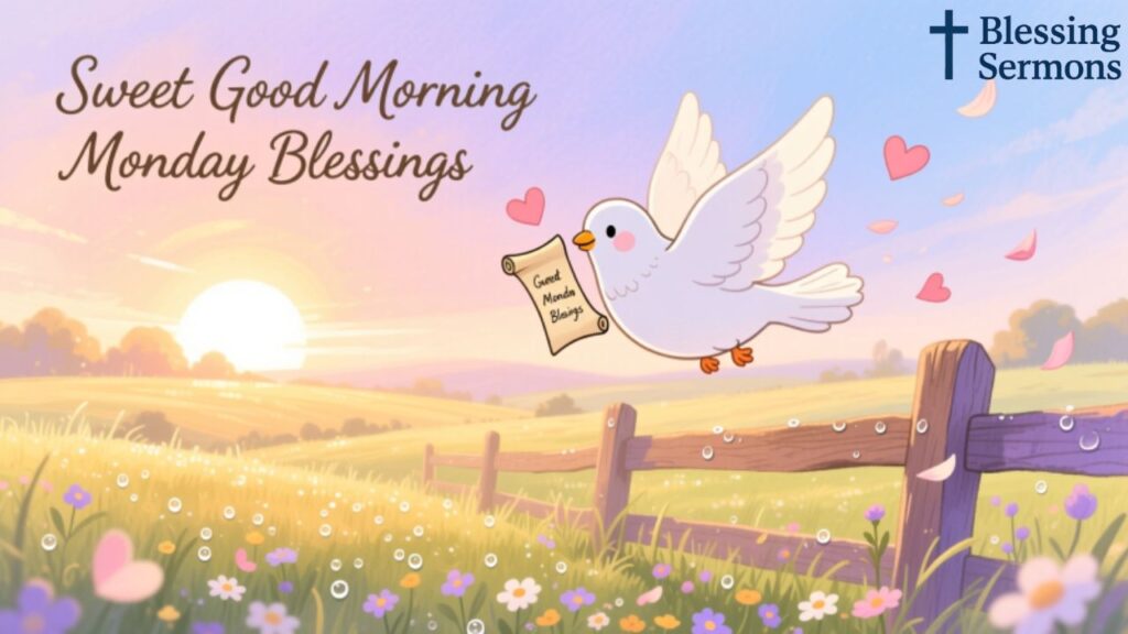 Sweet Good Morning Monday Blessings