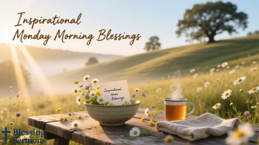 Inspirational Monday Morning Blessings
