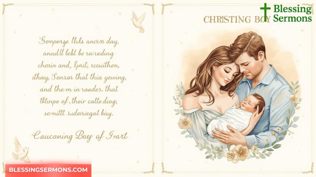 Do You Write a Christening Card to the Baby or the Parents?