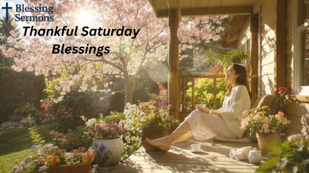 Thankful Saturday Blessings