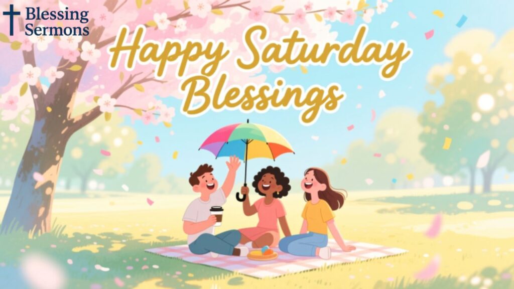 Happy Saturday Blessings