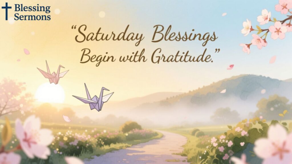 Saturday Inspirational Blessings Quotes