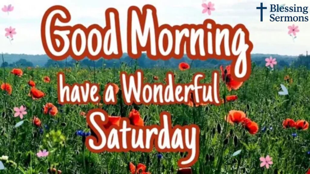Saturday Good Morning Images
