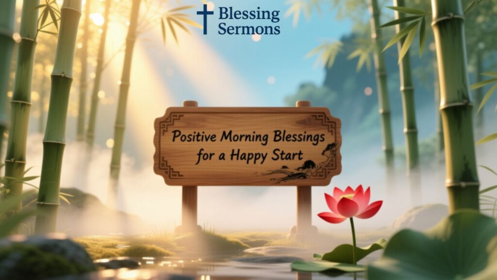 Positive Morning Blessings for a Happy Start