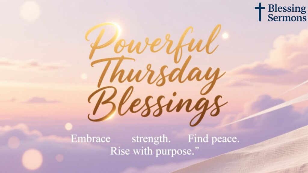 Powerful Thursday Blessings Quotes