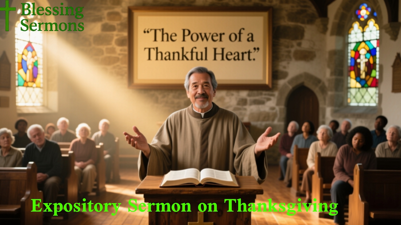 Expository Sermon on Thanksgiving: The Power of a Thankful Heart
