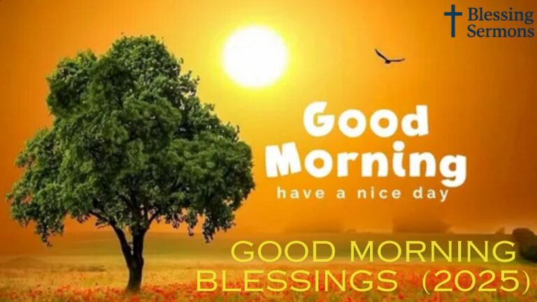 Good Morning Blessings