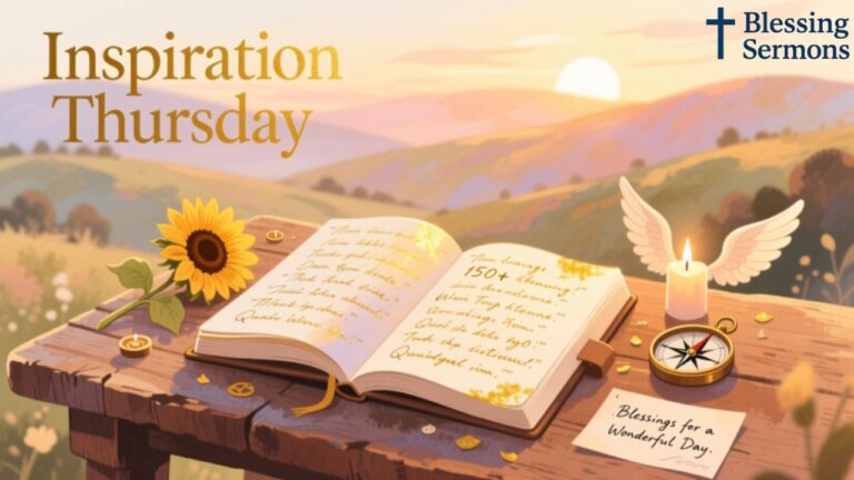 inspiration Thursday Blessings